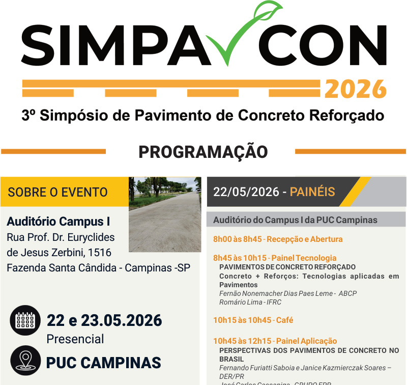 3º SIMPAVCON – Simpósio de Pavimento de Concreto Reforçado - PORTAL ABCP thumbnail
