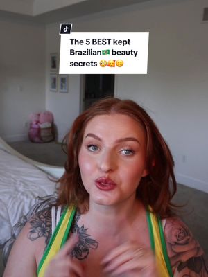 Im not even kidding when i say this is the secret to beauty🥹🥵 #brazilian #brazilianbeauty #brazilianbeautysecrets #beaut
