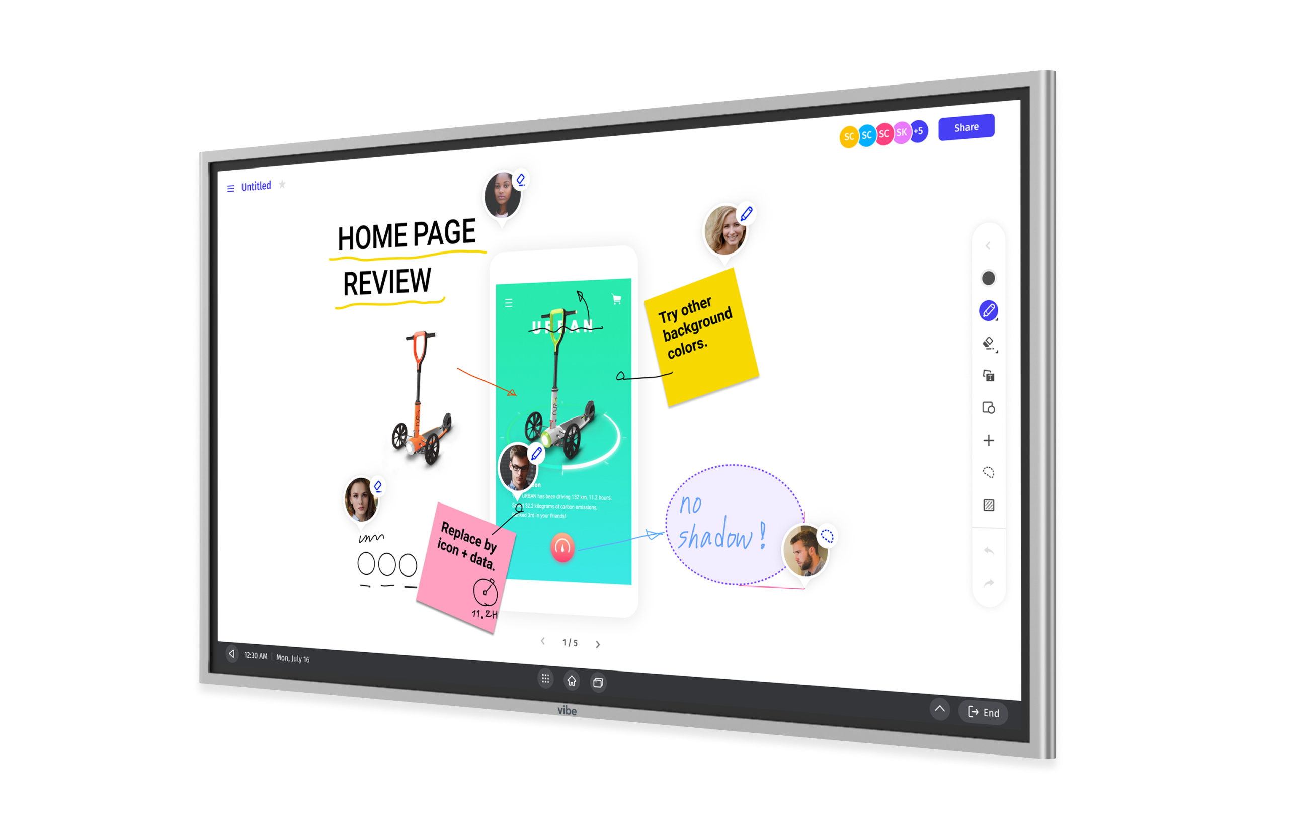 Vibe Smartboard totally changed the way I work - now it can change yours. Use my referral link to get $150 off now! thumbnail