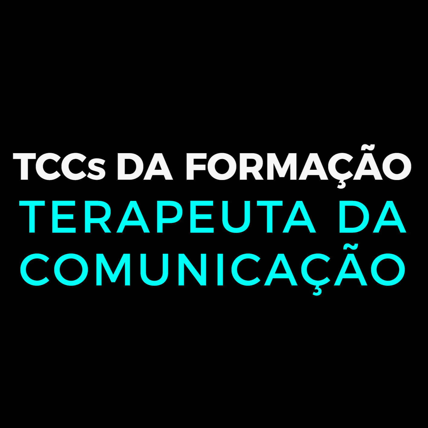 TCCs - Curso de Formação de Terapeuta da Comunicação thumbnail