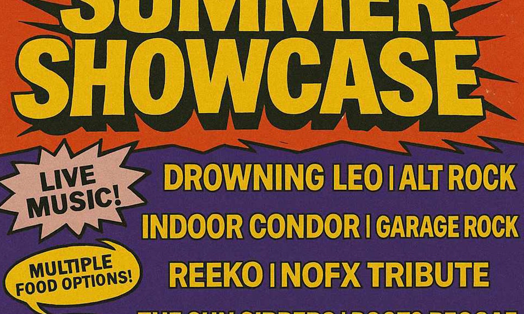 Drowning Leo, Indoor Condor, Reeko, The Sun Sippers & The Appalachian Renegades Tickets | $14.33 | 5 Jul @ Eulogy, Asheville | DICE thumbnail