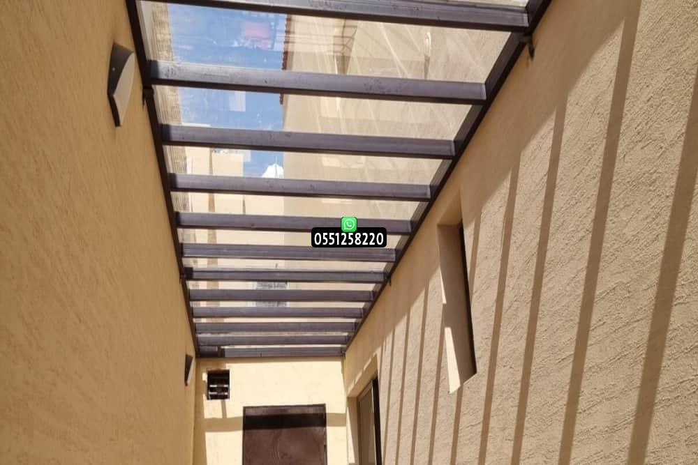 تركيب مظلات لكسان شفافة بالرياض thumbnail