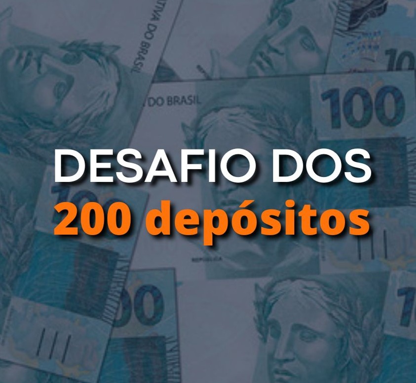 Desafio dos 200 depósitos - Descubra como guardar 20.100 em um ano thumbnail