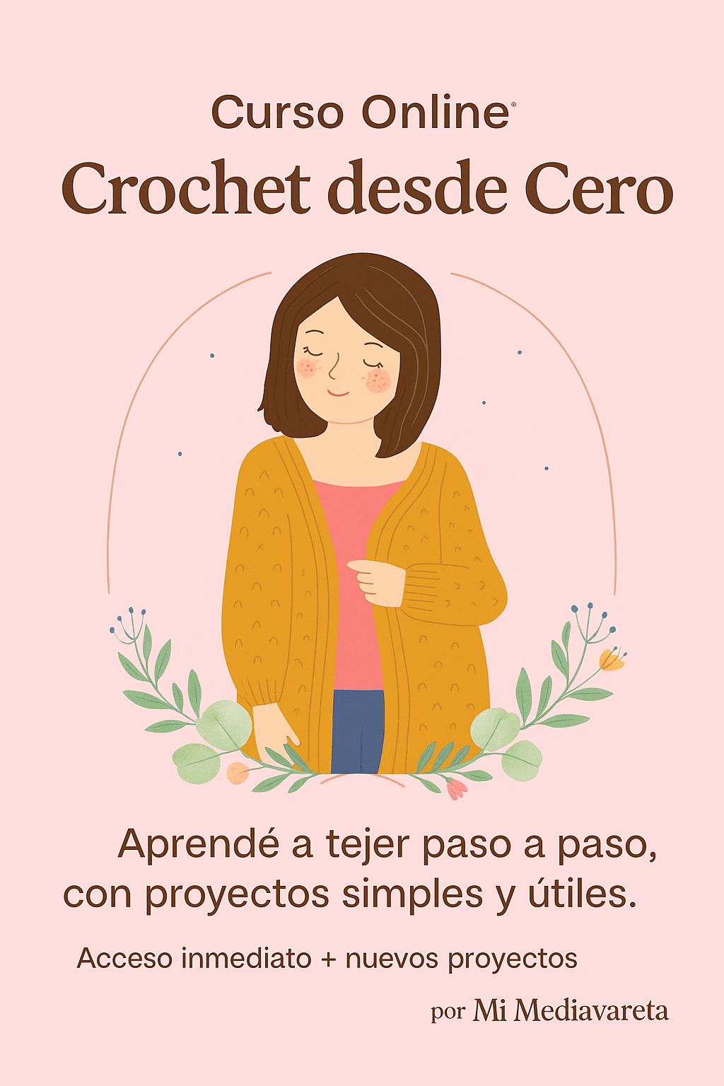 Ingresá a mi Escuela Online para aprender crochet desde cero thumbnail
