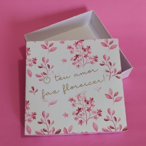 Caixa 10x10x2,4cm Floral thumbnail