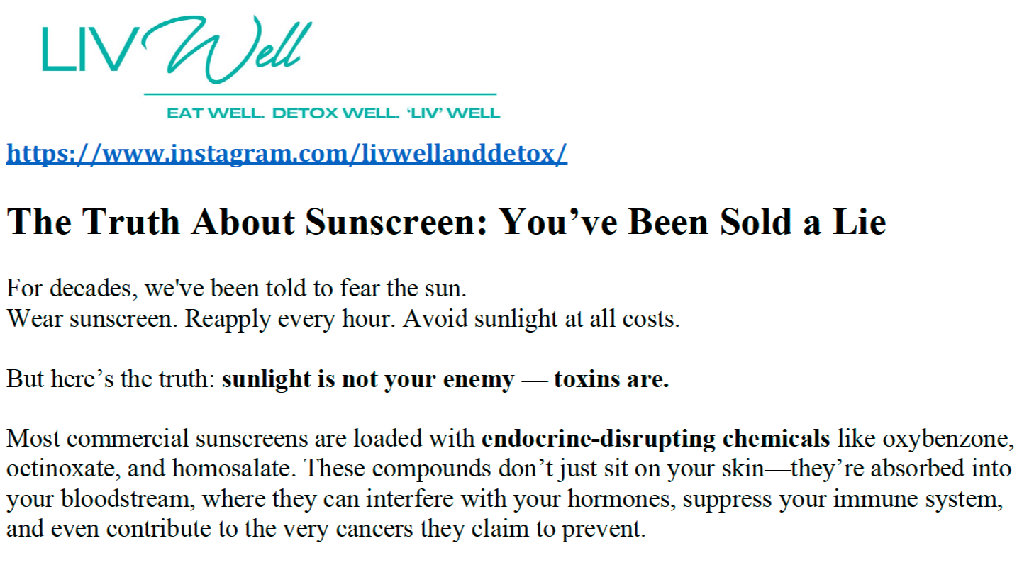 DIY Sunscreen Recipe  thumbnail
