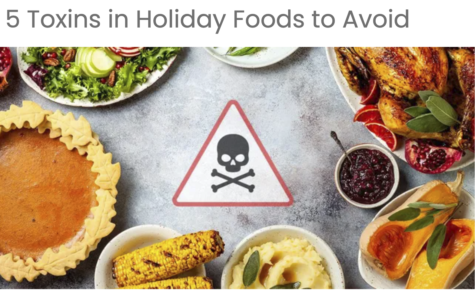 5 Toxins in Holiday Foods to Avoid thumbnail