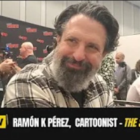 Ramón K Pérez, Award Winning Cartoonist, Talks "The Singularity" @ NYCC thumbnail