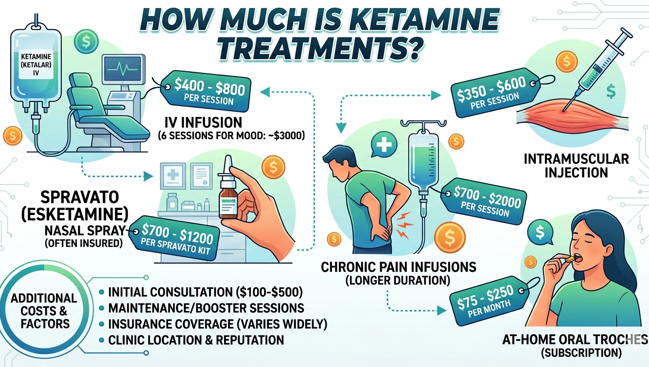 How Much is Ketamine Treatments? Best In-Depth Guide to Expense Analysis thumbnail