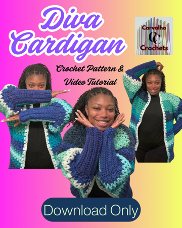 Diva Cardigan Pattern  thumbnail
