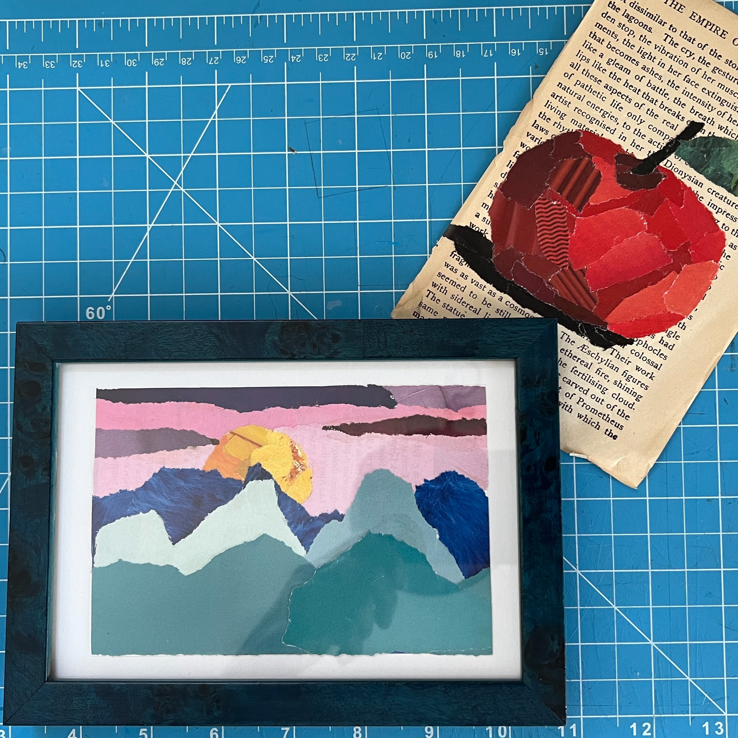 Torn Paper Collage class at Pulpery thumbnail