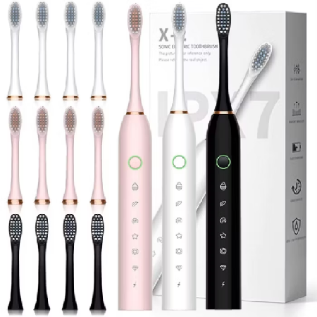 Escova De Dentes Elétrica IPX7 Com Cabeça
Substituivel inteligente Ultrassônico A Prova D'água thumbnail