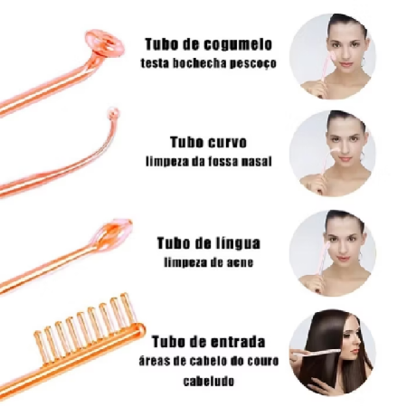 Aparelho Alta Frequência Portátil Bivolt Limpeza De
Pele thumbnail