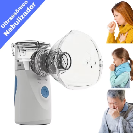 Nebulizador Ultrassônico inalador portátil a
pilha e bivolt thumbnail