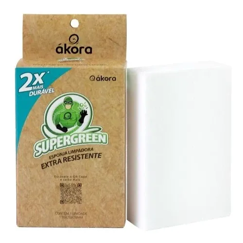 Esponja mágica Ákora extra resistente (quase tão boa quanto a MecxShop - minha preferida - acima) - 1 unidade na Shopee thumbnail