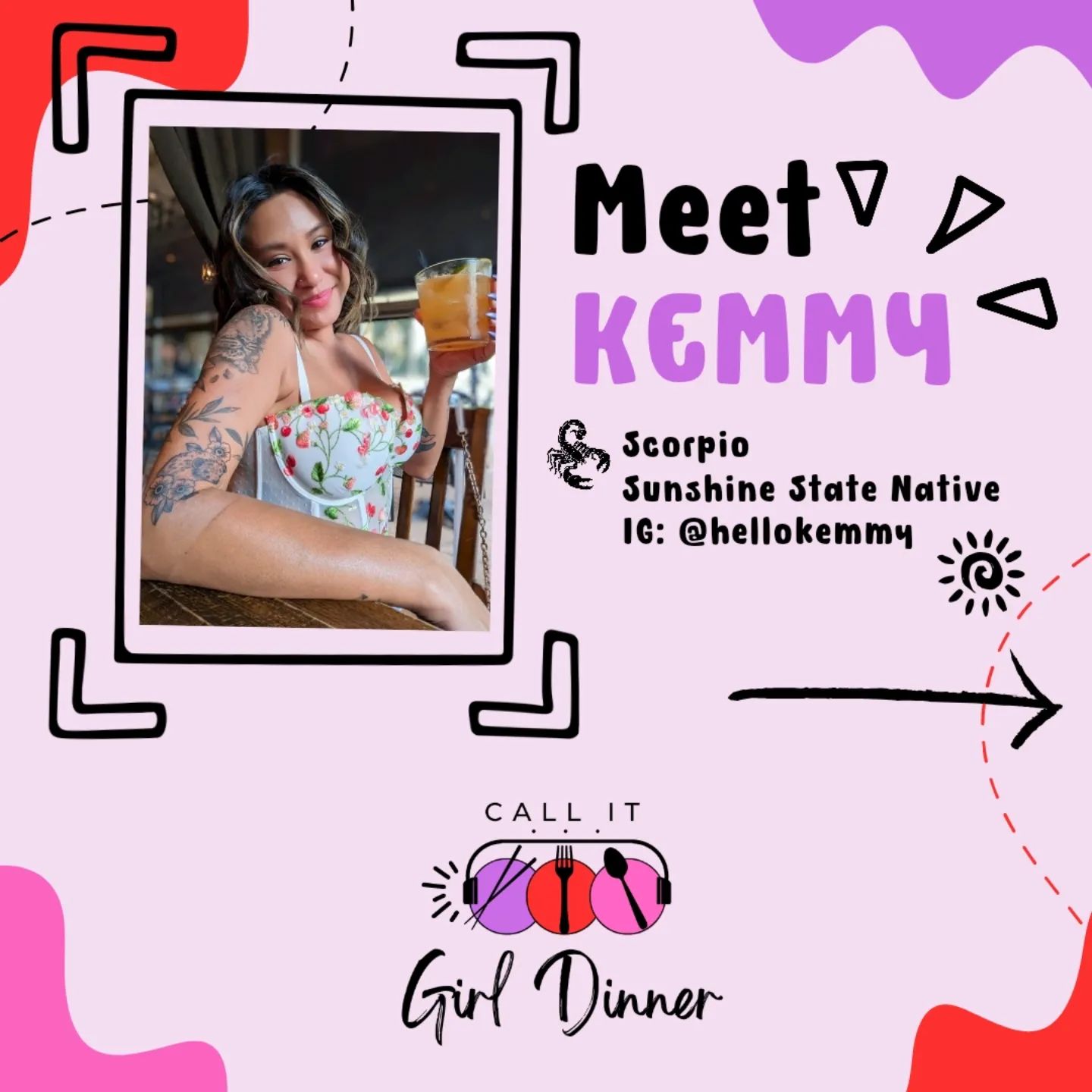 Meet Kemmy, the sunshine-powered true crime enthusiast and CIGD co-host. A mental health warr;or, Kemmy is ready to brin