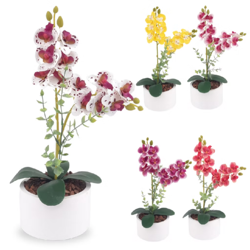 Arranjo Completo Mini Orquidea Artificial  thumbnail