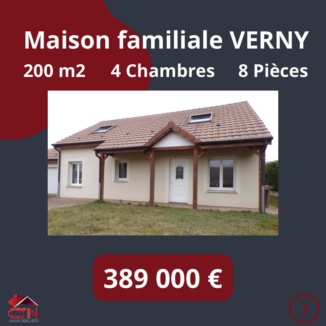 Maison familiale de 200 m2 aux belles prestations 🏠 VERNY 57 ‼️

CTN Immobilier vous propose une belle maison familiale 