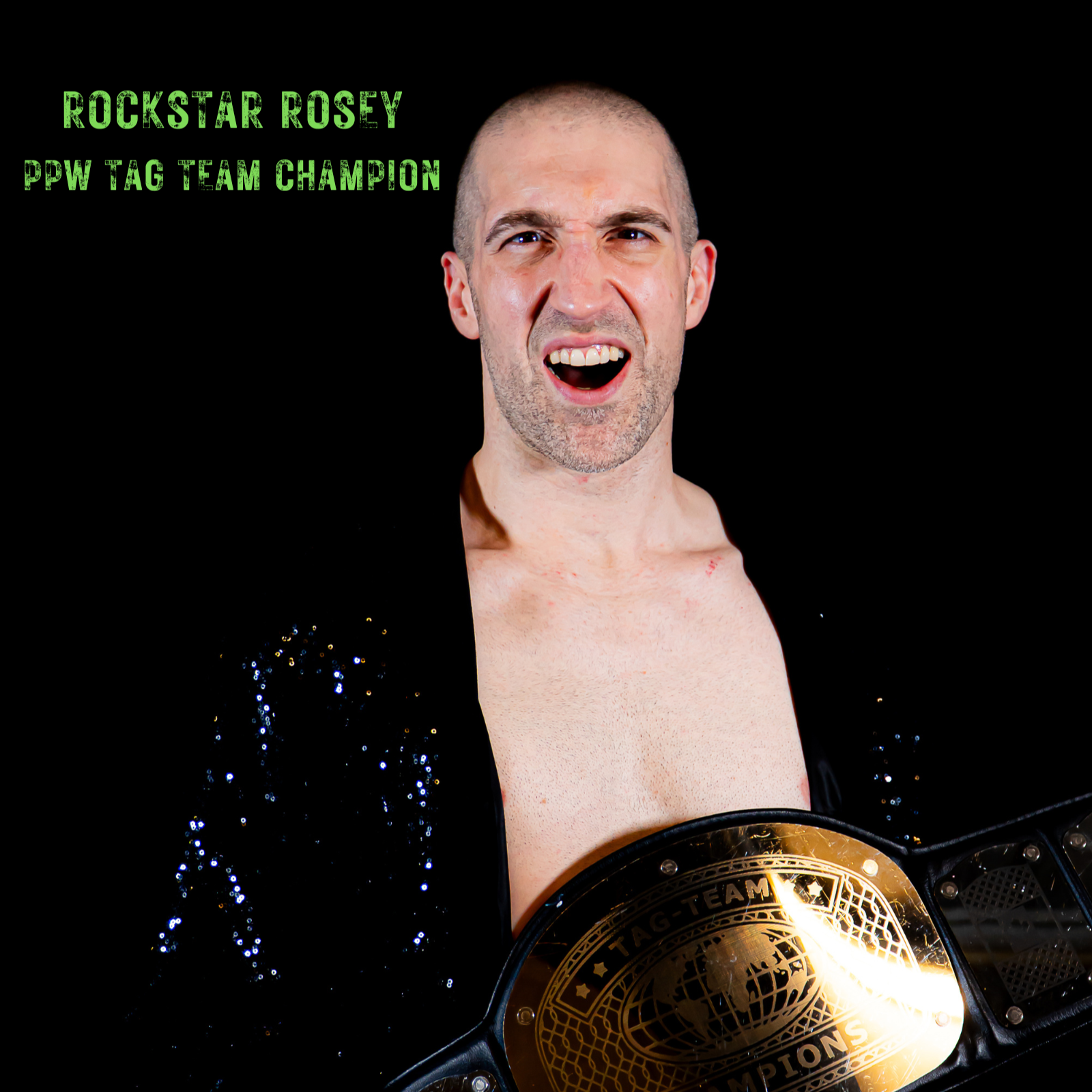 Rockstar Rosey - PPW Tag Team Champion Signed Picture thumbnail