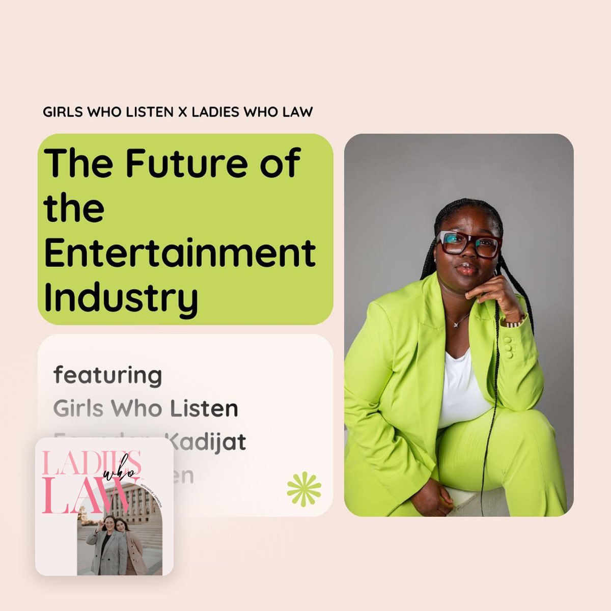The Future of the Entertainment Industry with Girls Who Listen Founder,  Kadijat Salawudeen thumbnail
