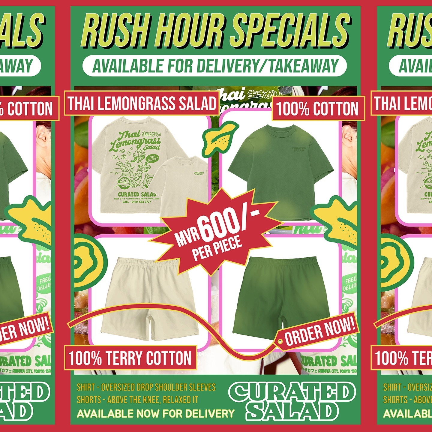 We are now taking orders for our collection Thai Lemongrass Salad!👨🏽‍🍳🍃