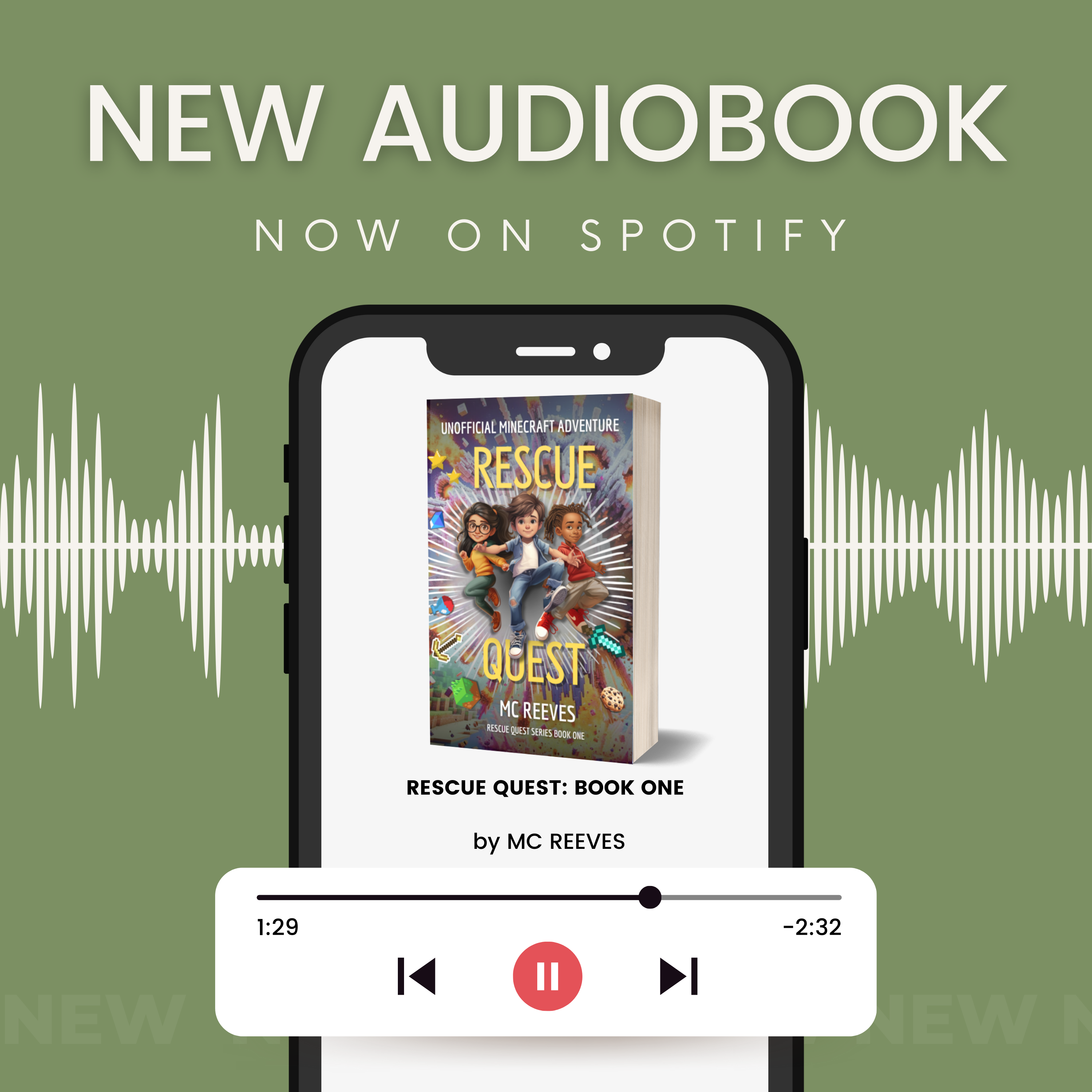 AUDIOBOOK: Rescue Quest book 1 - listen on Spotify thumbnail