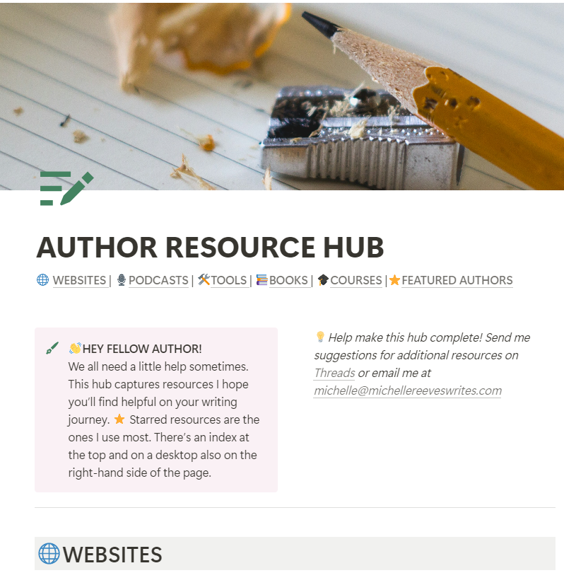 FREE NEWBIE AUTHOR RESOURCE HUB thumbnail