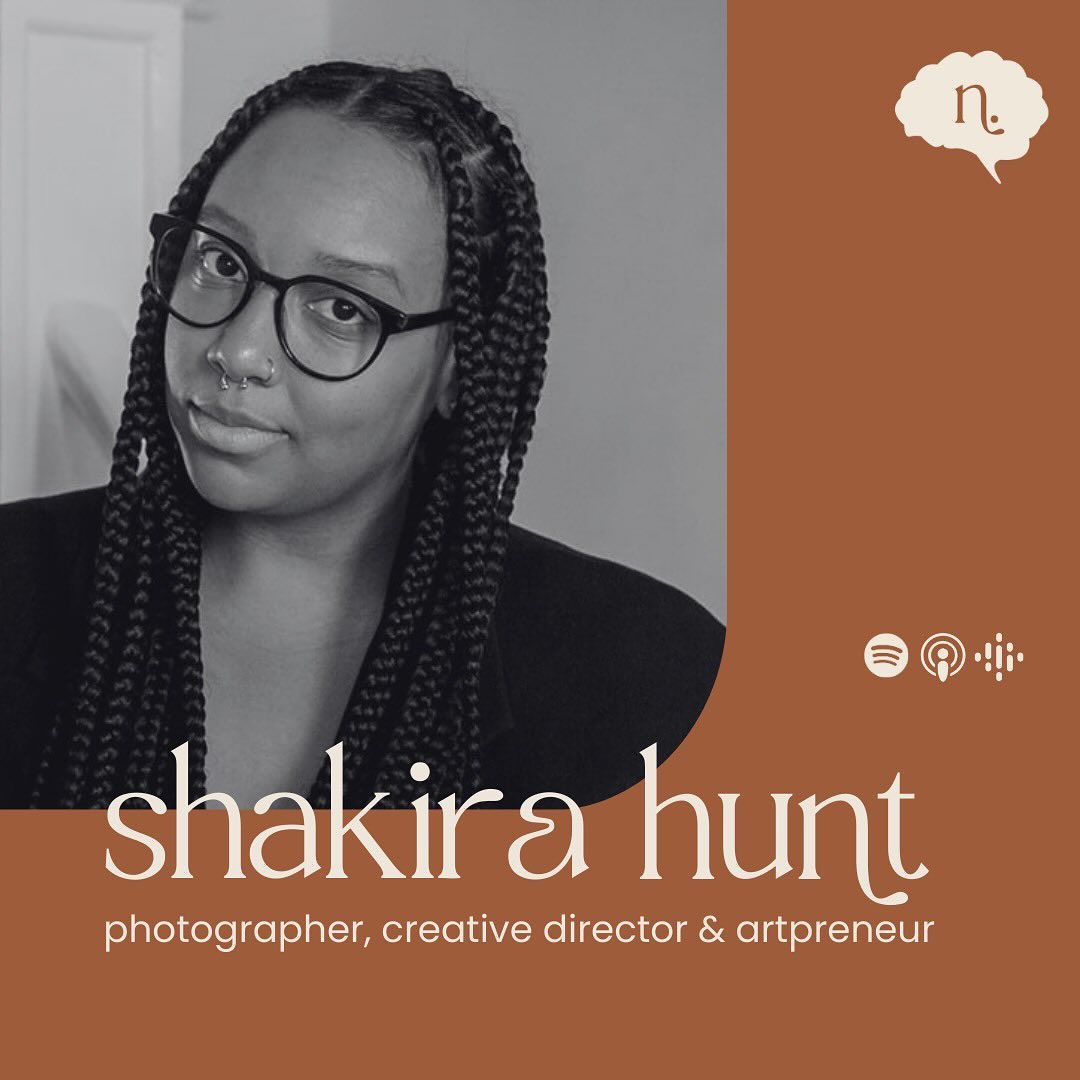 💐 we have THE @shakirahunt.creativestudio on a brand new episode of Ordinary Thoughts. 

how did Shakira go from univers