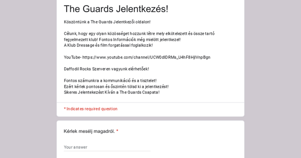 The Guards Jelentkezés! thumbnail