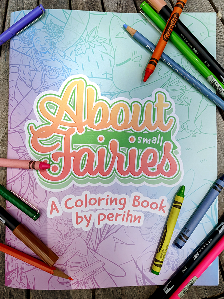 Buy About Small Fairies Coloring Book! thumbnail