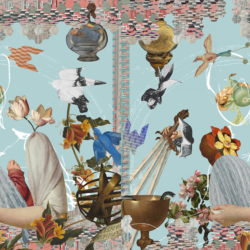 'Journey Together' S/S 2026 Cotton Silk Scarf Pre-order thumbnail