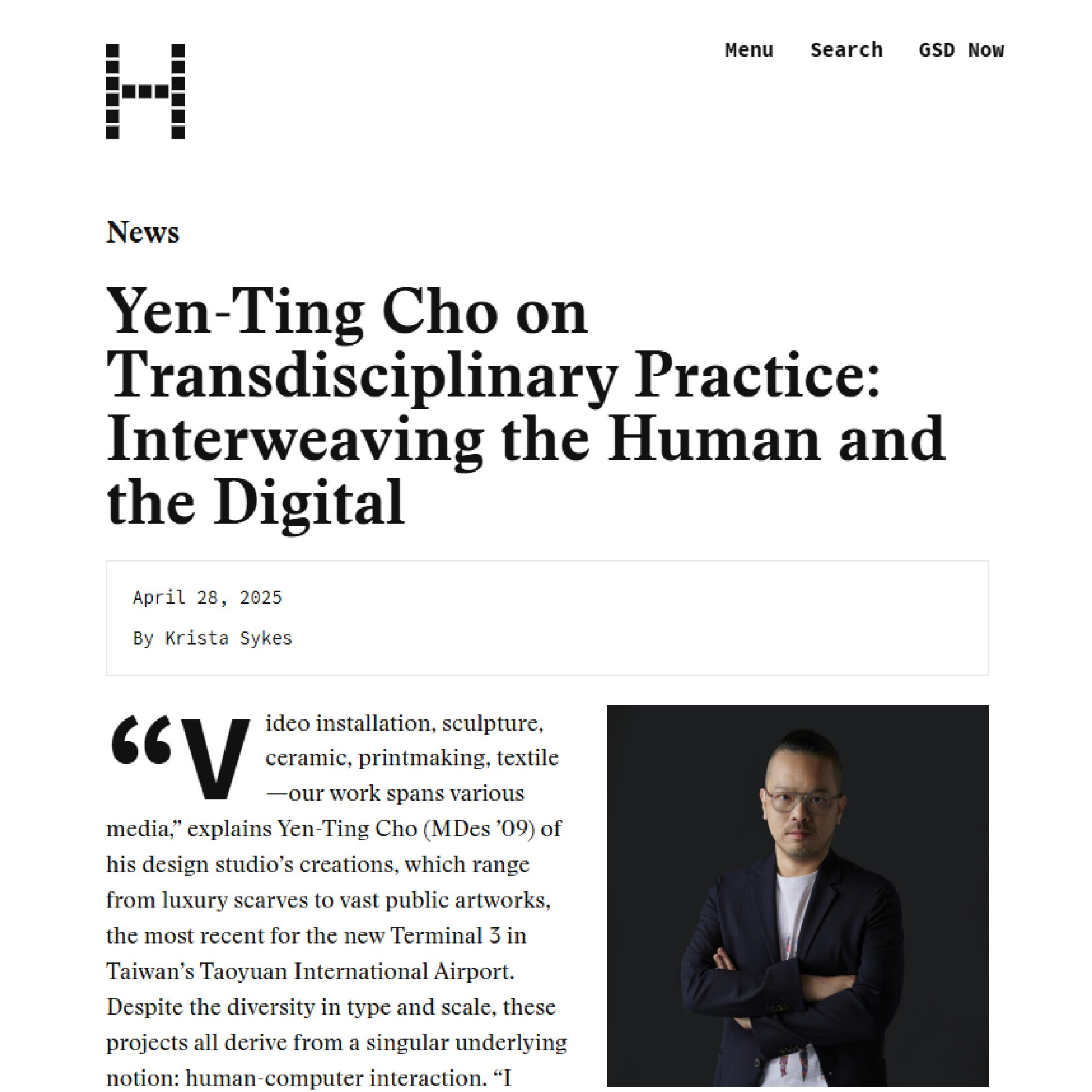 Yen-Ting Cho on GSD Profiles thumbnail