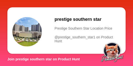  prestige southern star's profile on Product Hunt | Product Hunt thumbnail