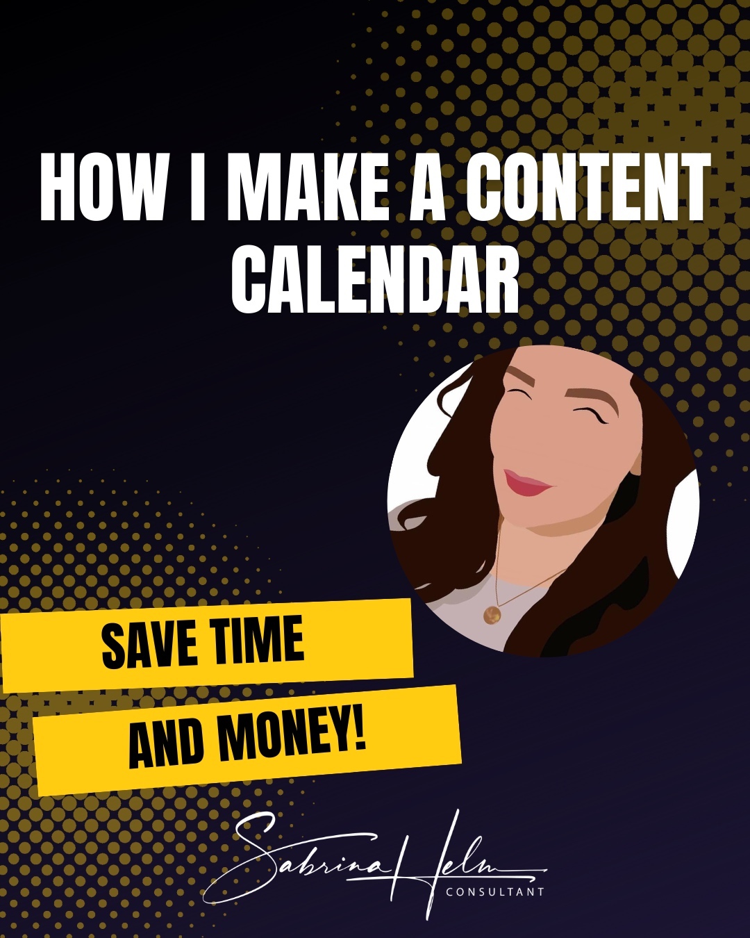 📆Wanna know how I make my content calendar? 
Check out my YouTube video! 

Save yourself 
⏰time
⚡️energy
💰MONEY!

You kn