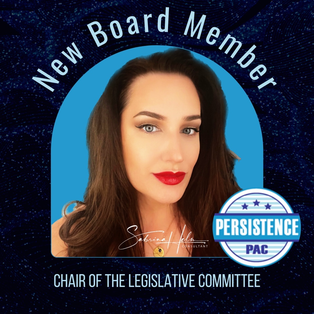 🎉 Super excited to announce that I've been accepted to the board of Persistence PAC! 

🌟 It's an amazing opportunity to 