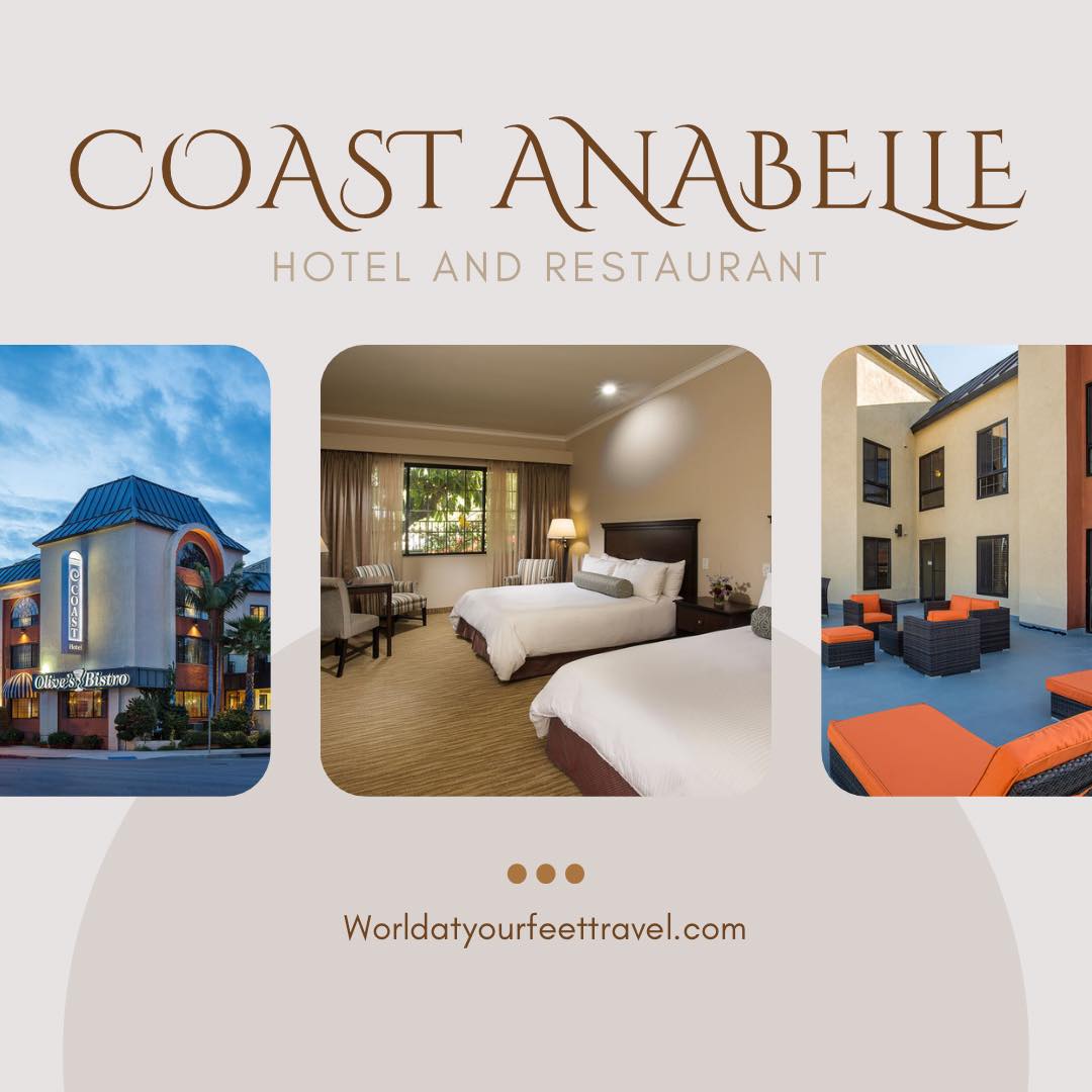 The Coast Anabelle hotel is located in Burbank, CA near Warner Brothers and Universal Studios Hollywood. It’s a gorgeous