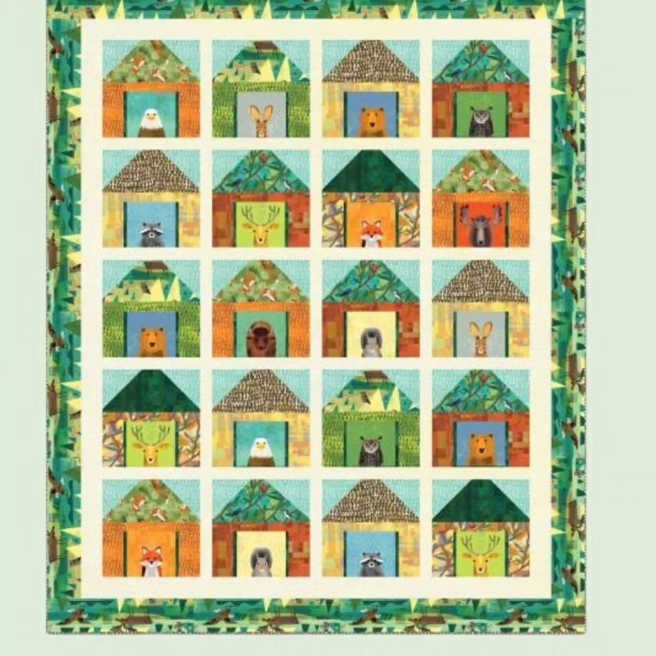 Back on the shelves at @rockingchairquilts: Wild North quilt kits!
🌲🐿️🌲🦉🌲 Dive into a fun and satisfying project with th