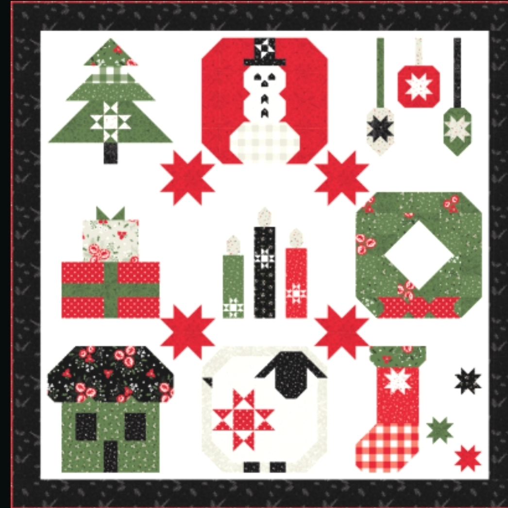 Corey Yoder's @corianderquilts Cuddle Up Sampler sew along kicks off with her block one YouTube tutorial on June 26!
You