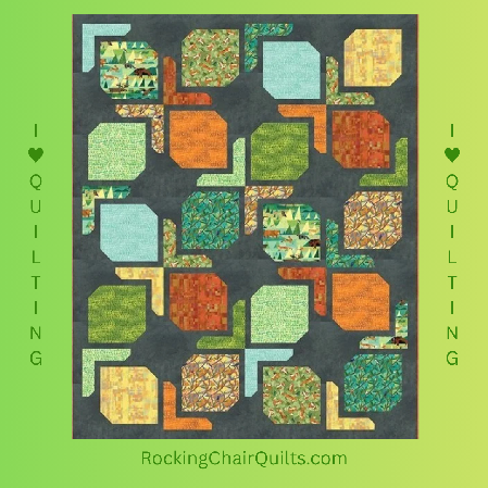Dinner Party Quilt KIT — Rocking Chair Quilts thumbnail