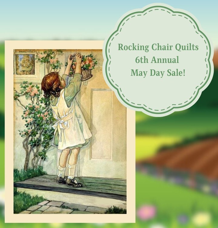 May Day Sale 2024 🌷 Enjoy May Day savings. See what's NEW at RCQ and see what's Coming Soon. Click on 'Quilt Shop News' 