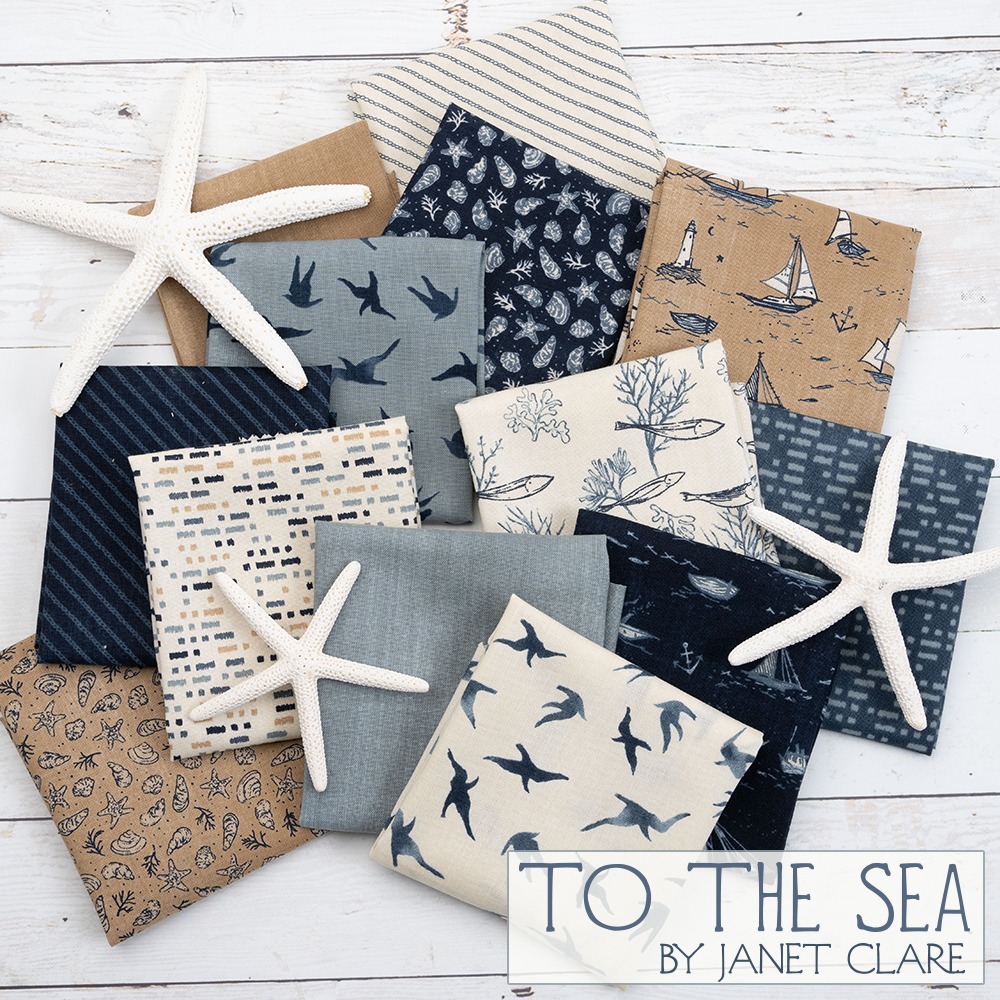 To The Sea by Janet Clare for Moda Fabrics — Rocking Chair Quilts thumbnail