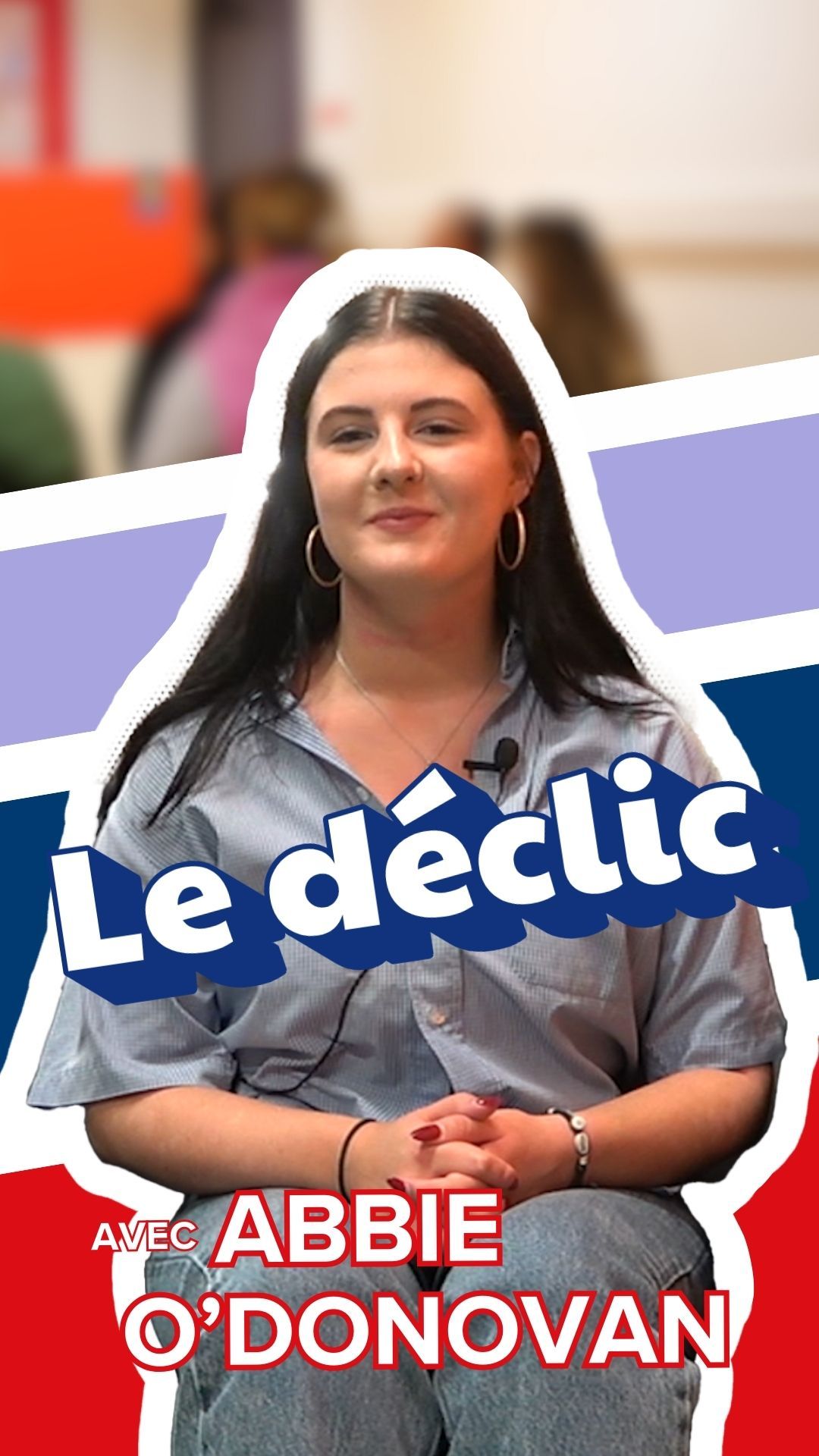 [LE DÉCLIC - INTERVIEW]
 
Abbie O’DONOVAN se retrouve dans Le déclic cette semaine !✨
 
Actuellement en 3ème année de Ba