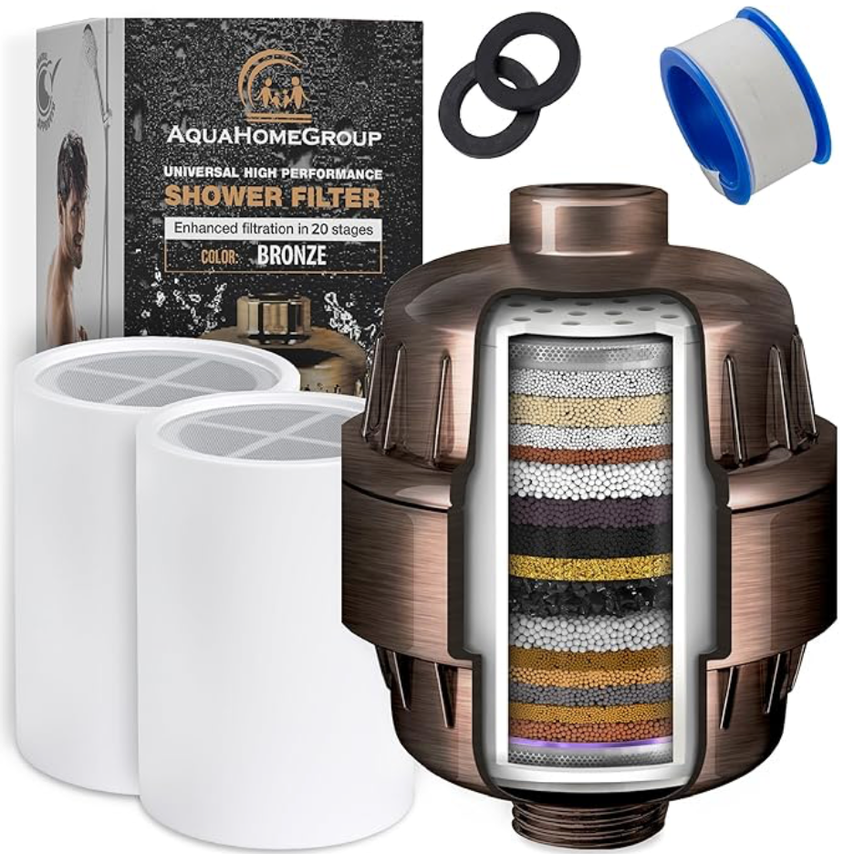 Shower Filter with Vitamin C E for Hard Water thumbnail