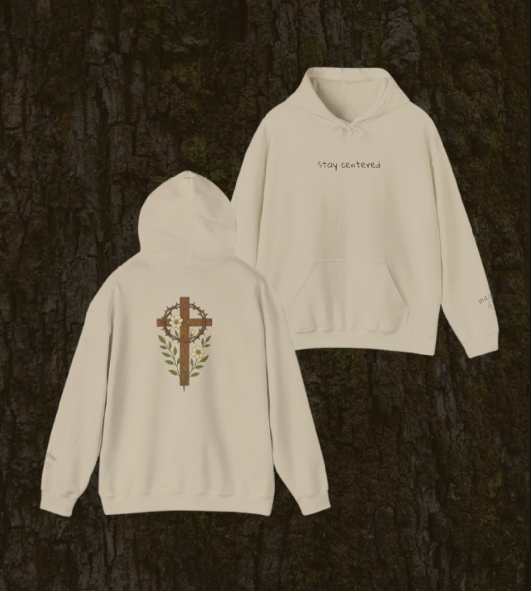 stay centered hoodie ✞ thumbnail