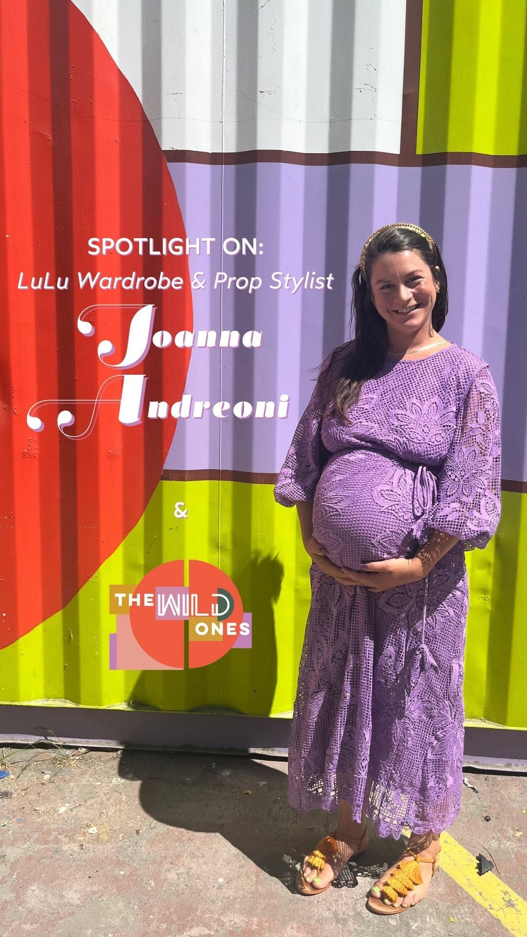 Meet Joanna Andreoni! ✨🪩🌈

LuLu wardrobe and prop stylist, business owner, and mother - soon to be mother of two, @joann