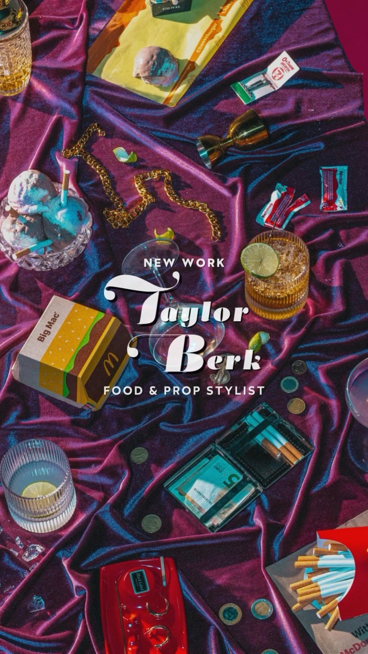 New work by Food and Prop Stylist Taylor Berk (@taylorchloeb) and it’s a vibe! 

Photography by Gabriel Lucido (@gabriel