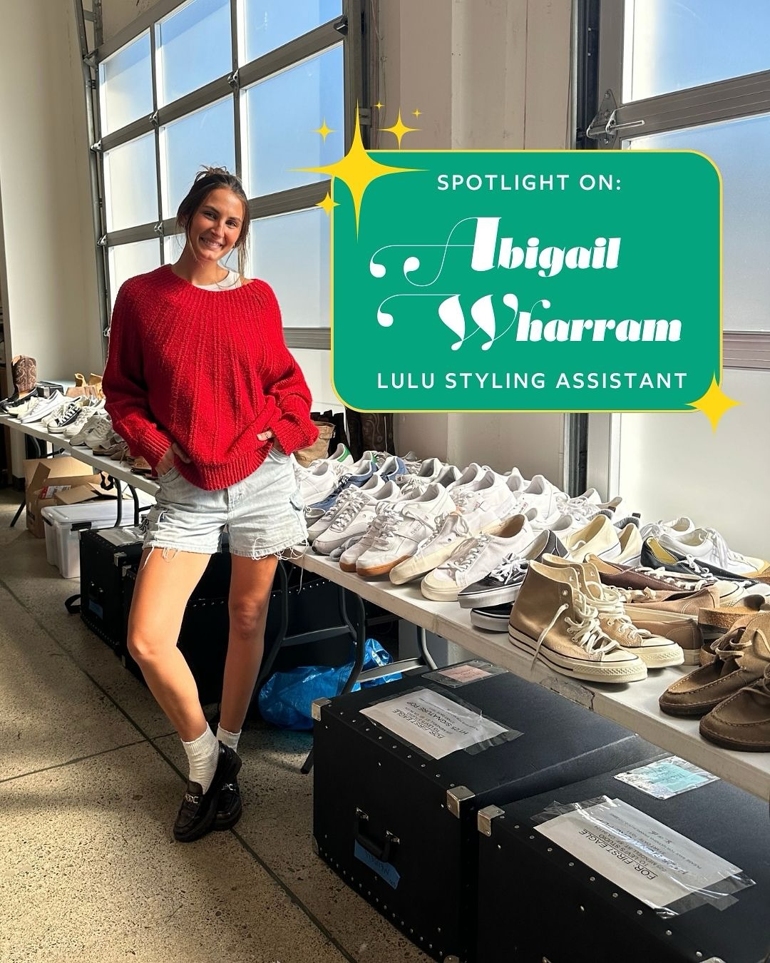 ✨ Spotlight on LuLu Assistant Abigail Wharram (@abbywharram)✨

In addition to Featured Artists, LuLu also represents ass