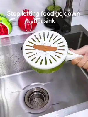 Link in bio 👆🏻 This little kitchen gadget catches all food scraps and keeps your sink clean 🙌 No more clogged drains 🚫💧 