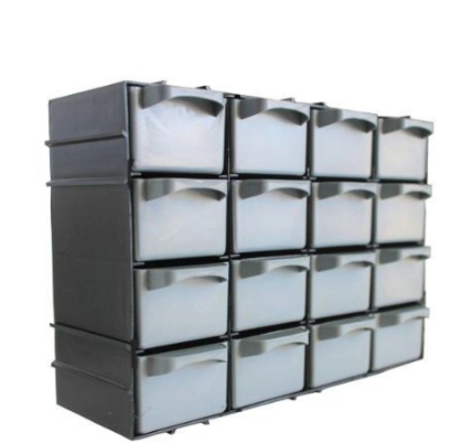 Gaveteiro Organizador Com 16 Gavetas empilhável 7001 TAMANHO PEQUENO thumbnail