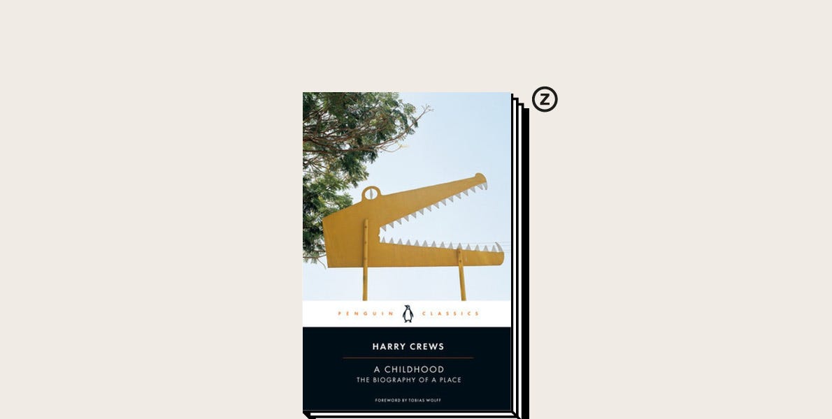 * PODCAST * Adelle Stripe on Harry Crews’s A Childhood: The Biography of a Place thumbnail